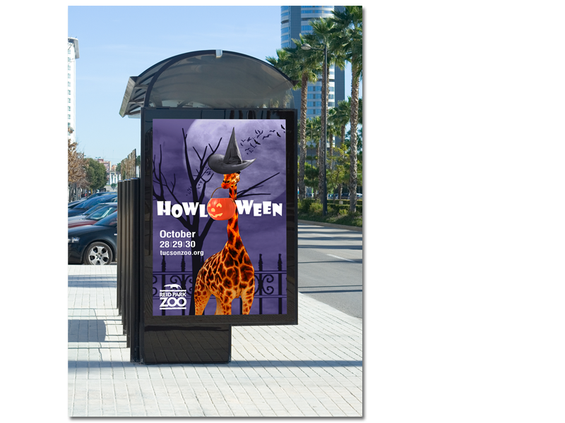 Event poster for Reid Park Zoo