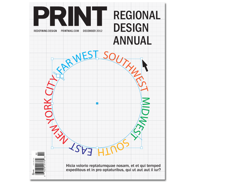 Print Magazine Regional Design Annual Cover